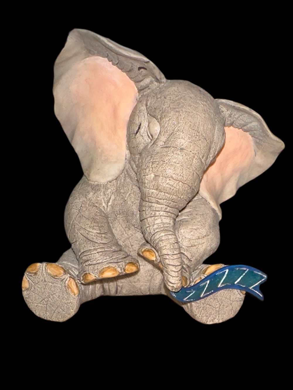 TUSKERS HAND PAINTED COLLECTABLE FIGURINE